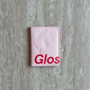 Pink Glossier Passport Holder